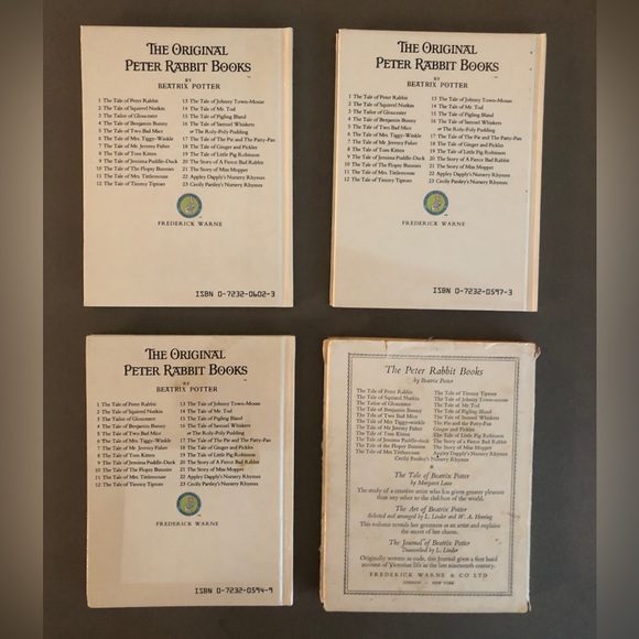 Lot of 15 Vintage Beatrix Potter “The Original Peter Rabbit” Books - Picture 11 of 16